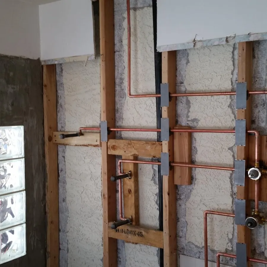 Copper pipe installation for Burst Pipe Repair in Perkasie