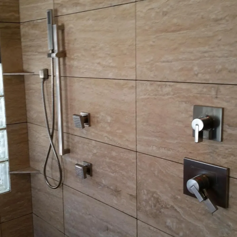 Shower fixture installation for Frozen Pipe Repair in Perkasie